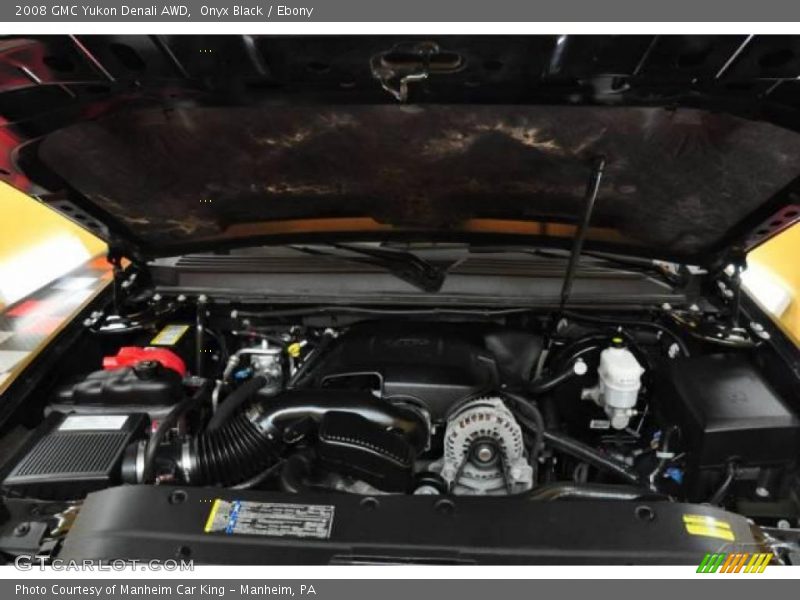 Onyx Black / Ebony 2008 GMC Yukon Denali AWD