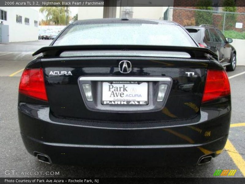 Nighthawk Black Pearl / Parchment 2006 Acura TL 3.2