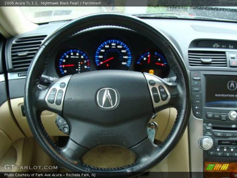 Nighthawk Black Pearl / Parchment 2006 Acura TL 3.2