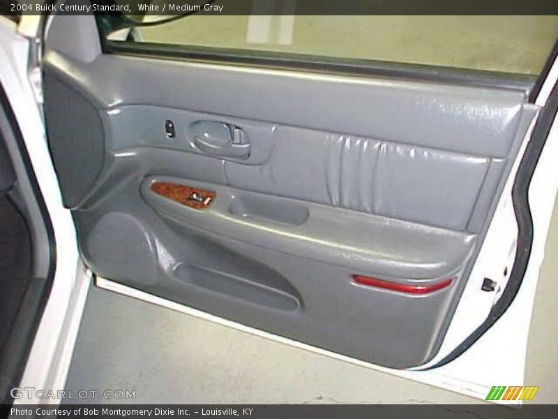 White / Medium Gray 2004 Buick Century Standard