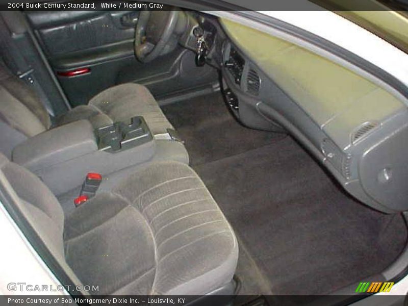 White / Medium Gray 2004 Buick Century Standard