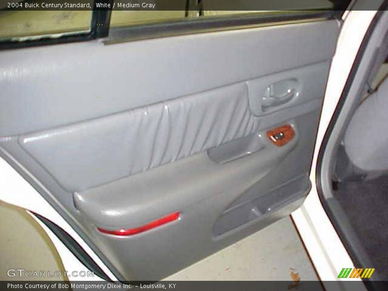 White / Medium Gray 2004 Buick Century Standard