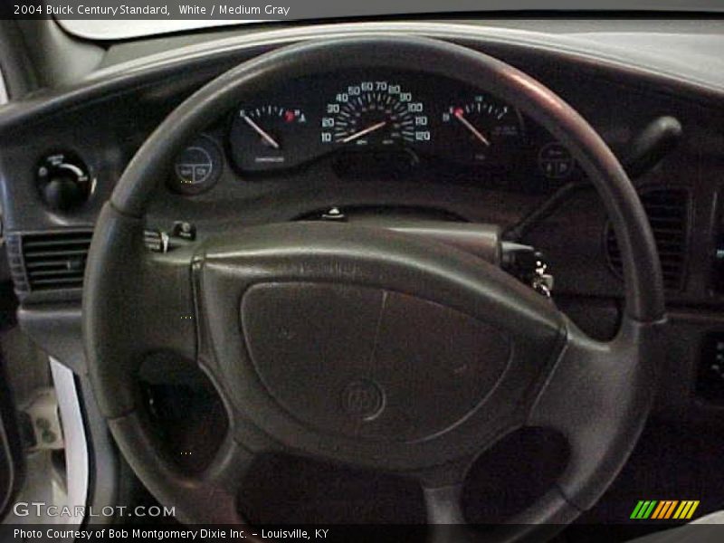 White / Medium Gray 2004 Buick Century Standard