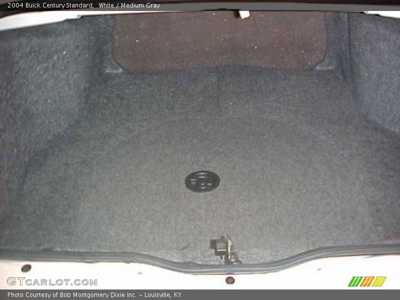 White / Medium Gray 2004 Buick Century Standard