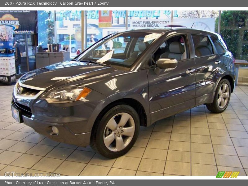 Carbon Gray Pearl / Ebony 2007 Acura RDX Technology
