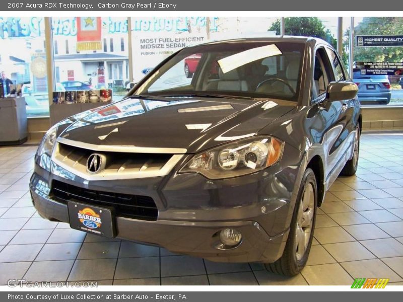 Carbon Gray Pearl / Ebony 2007 Acura RDX Technology