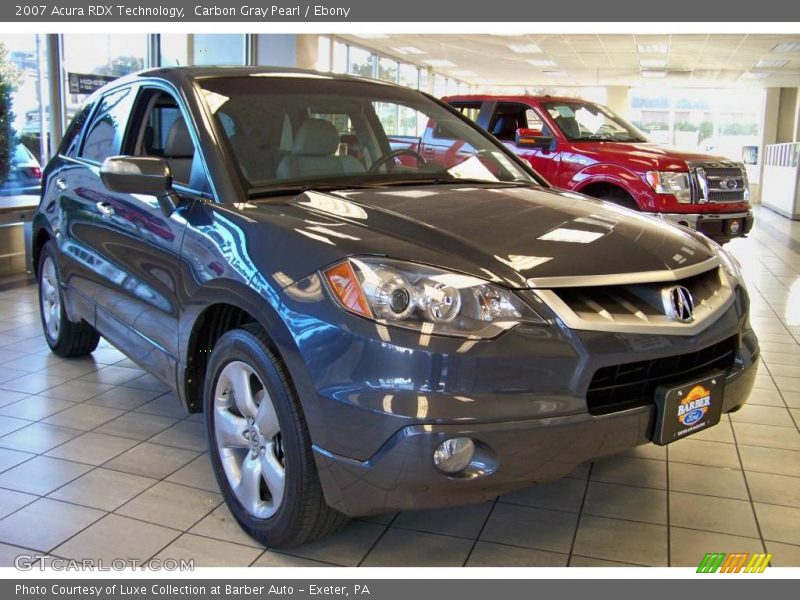 Carbon Gray Pearl / Ebony 2007 Acura RDX Technology
