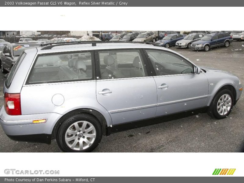 Reflex Silver Metallic / Grey 2003 Volkswagen Passat GLS V6 Wagon