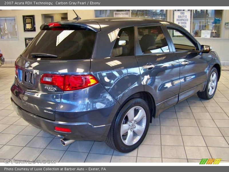 Carbon Gray Pearl / Ebony 2007 Acura RDX Technology