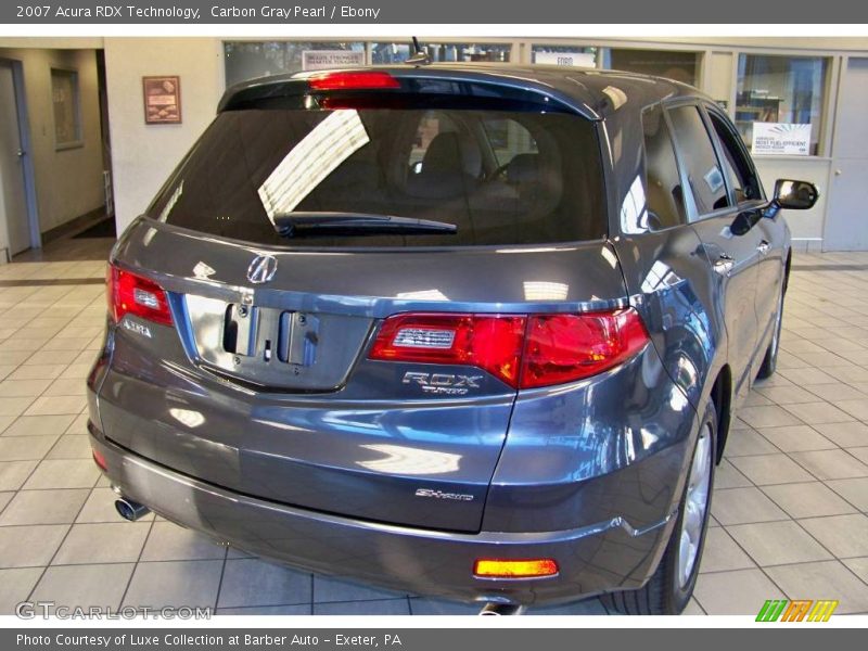 Carbon Gray Pearl / Ebony 2007 Acura RDX Technology