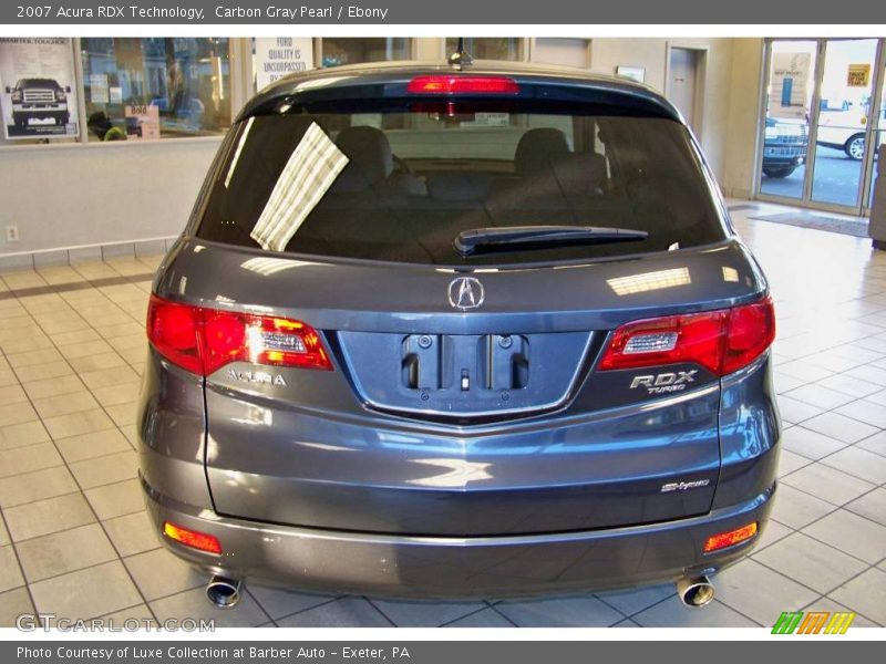 Carbon Gray Pearl / Ebony 2007 Acura RDX Technology
