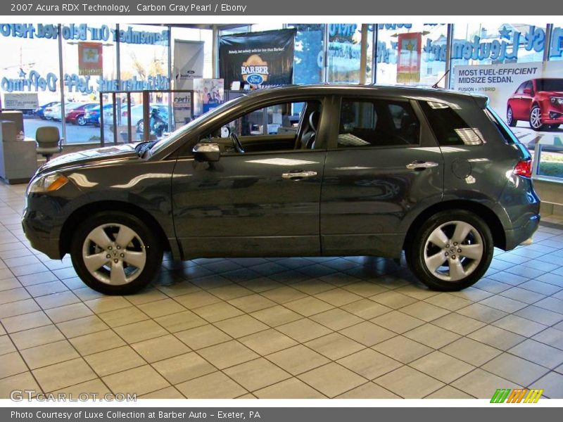Carbon Gray Pearl / Ebony 2007 Acura RDX Technology