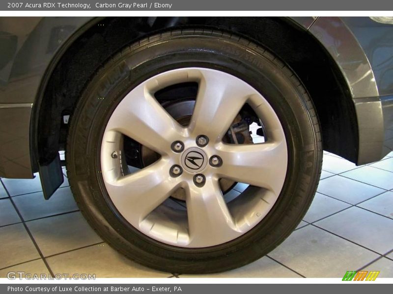 Carbon Gray Pearl / Ebony 2007 Acura RDX Technology