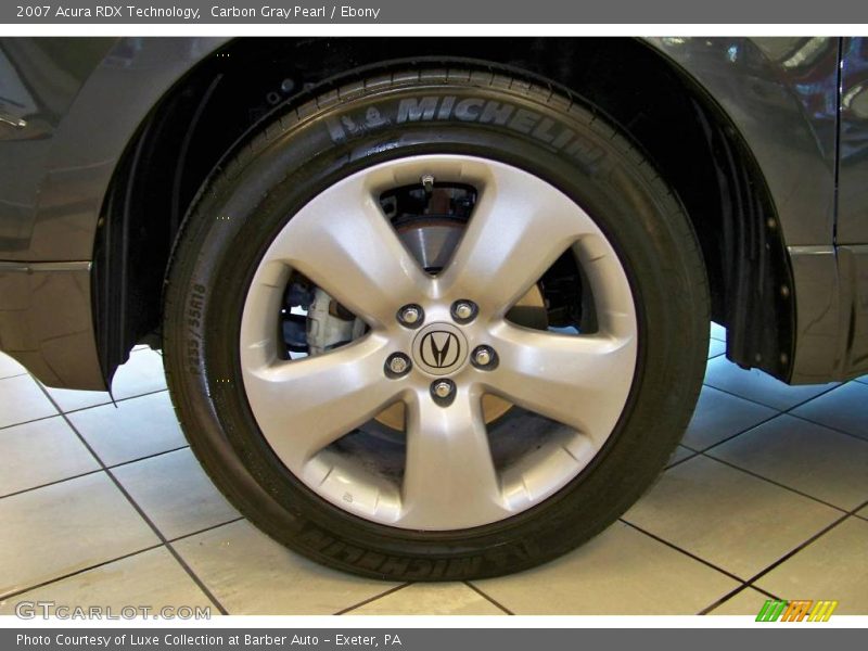 Carbon Gray Pearl / Ebony 2007 Acura RDX Technology
