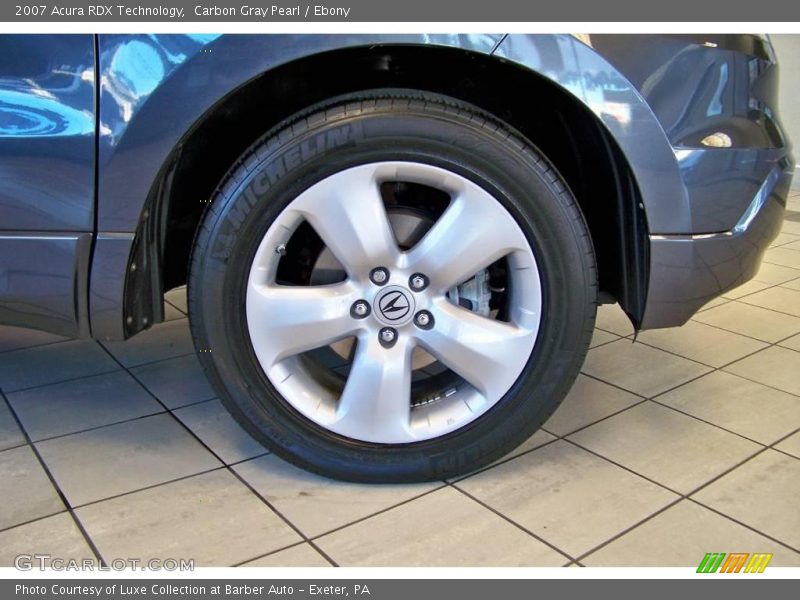 Carbon Gray Pearl / Ebony 2007 Acura RDX Technology