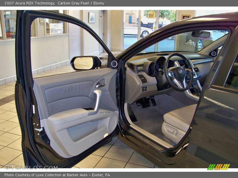 Carbon Gray Pearl / Ebony 2007 Acura RDX Technology