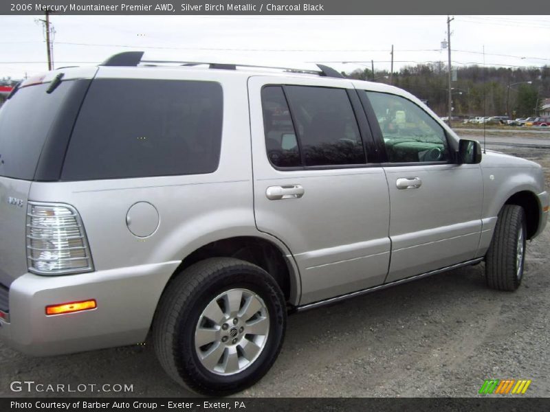 Silver Birch Metallic / Charcoal Black 2006 Mercury Mountaineer Premier AWD
