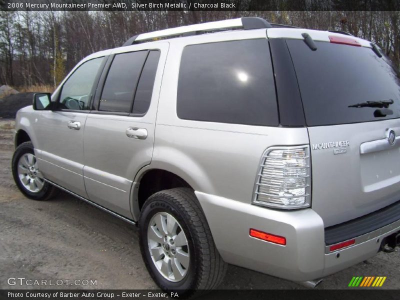 Silver Birch Metallic / Charcoal Black 2006 Mercury Mountaineer Premier AWD