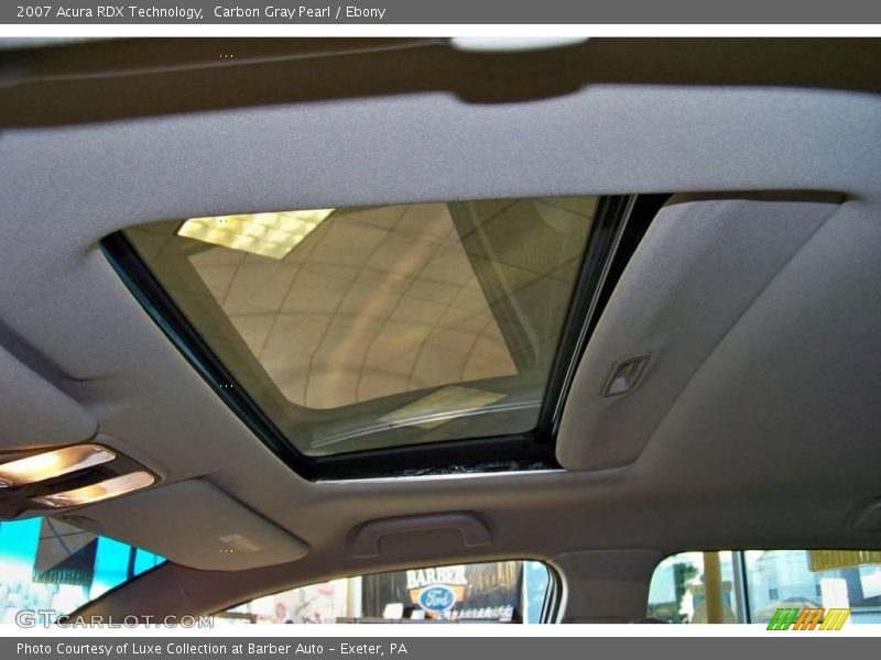 Carbon Gray Pearl / Ebony 2007 Acura RDX Technology