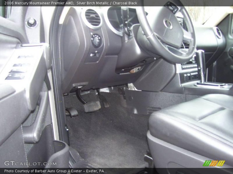 Silver Birch Metallic / Charcoal Black 2006 Mercury Mountaineer Premier AWD