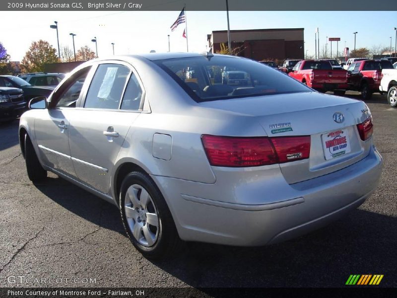 Bright Silver / Gray 2009 Hyundai Sonata GLS
