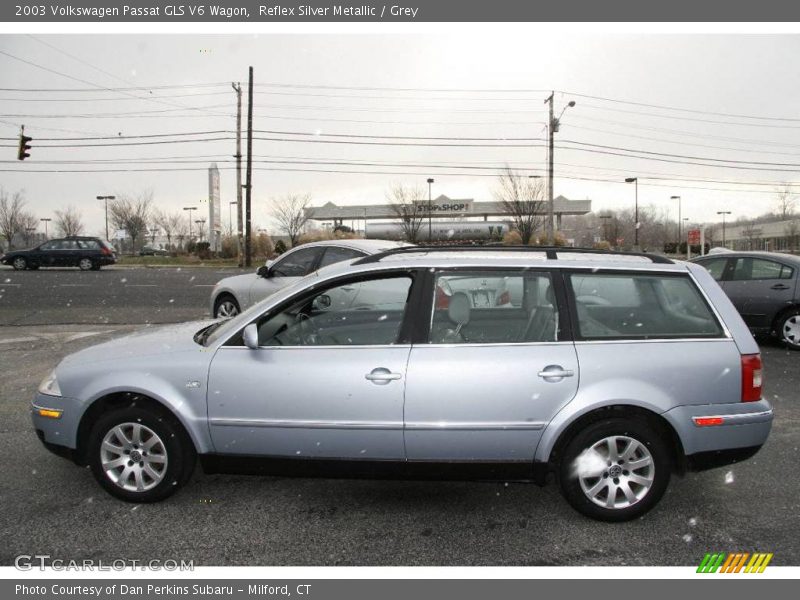 Reflex Silver Metallic / Grey 2003 Volkswagen Passat GLS V6 Wagon