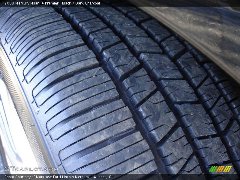 Black / Dark Charcoal 2008 Mercury Milan I4 Premier