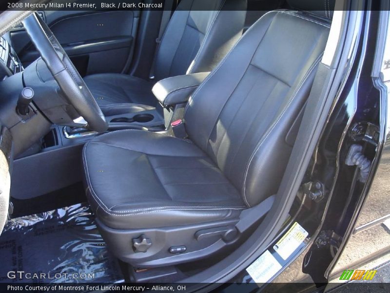 Black / Dark Charcoal 2008 Mercury Milan I4 Premier