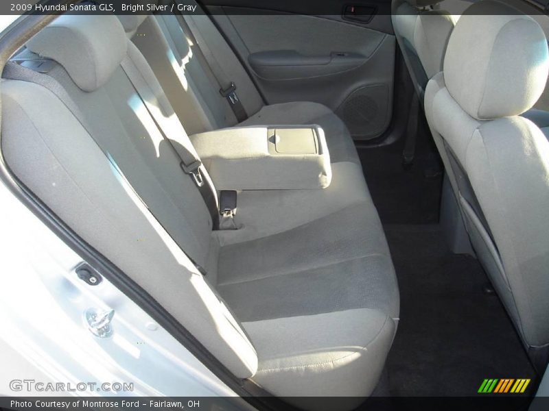 Bright Silver / Gray 2009 Hyundai Sonata GLS