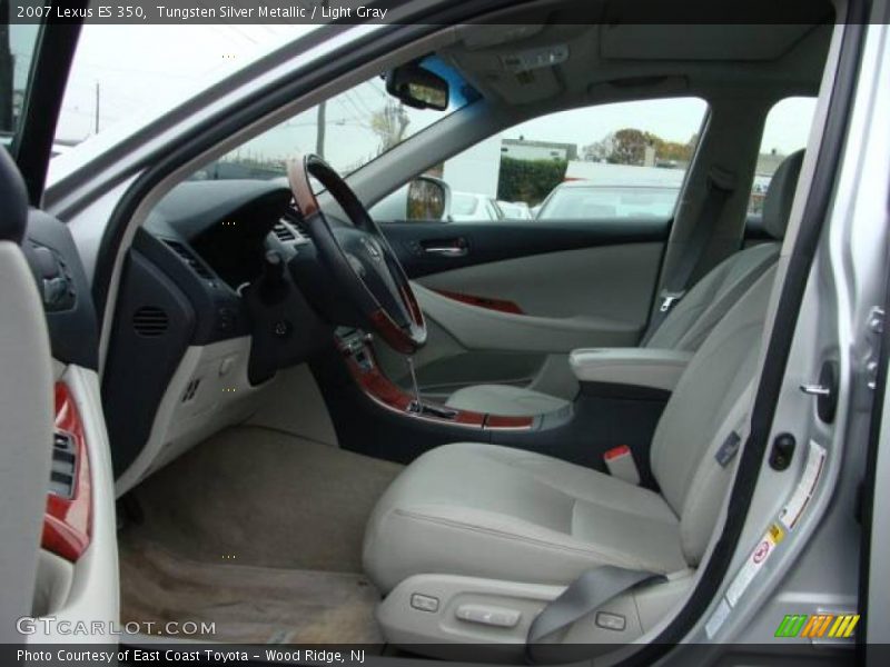 Tungsten Silver Metallic / Light Gray 2007 Lexus ES 350