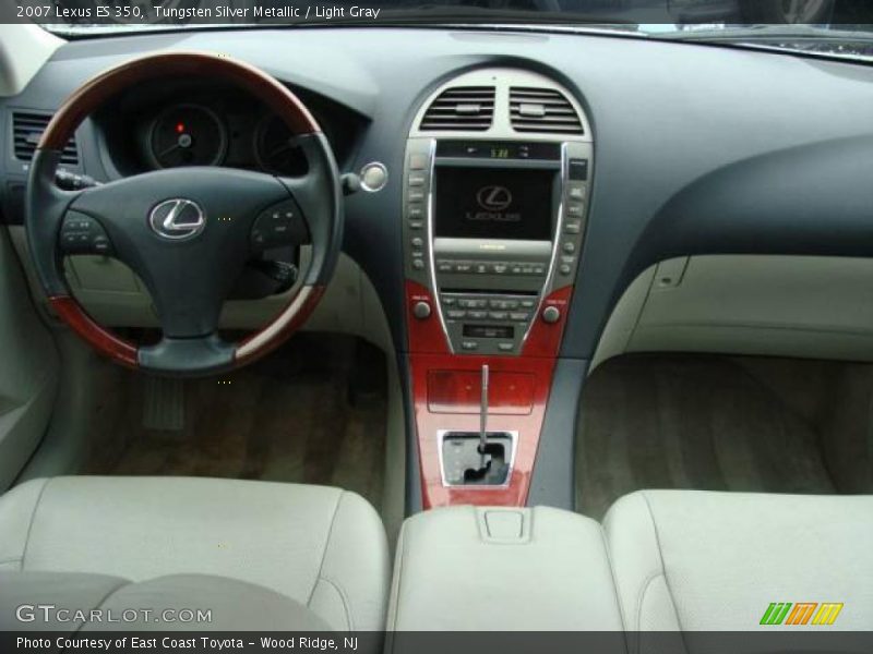 Tungsten Silver Metallic / Light Gray 2007 Lexus ES 350