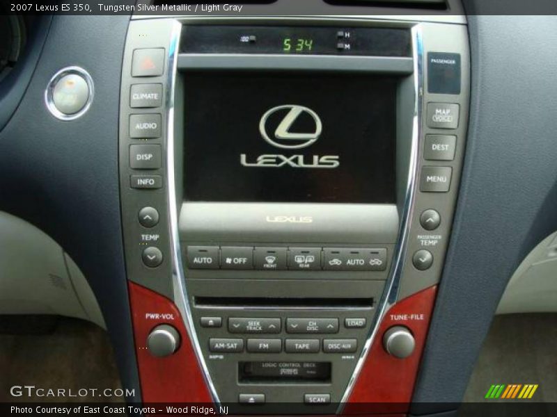Tungsten Silver Metallic / Light Gray 2007 Lexus ES 350