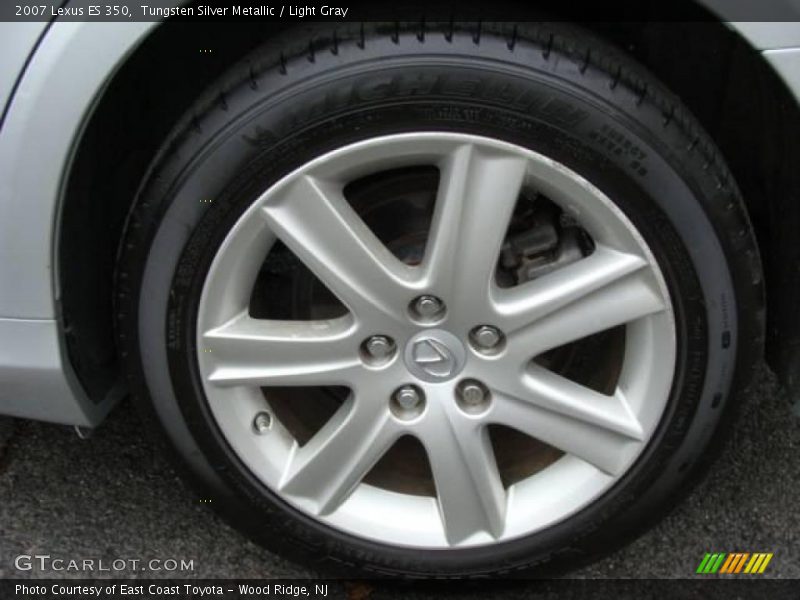 Tungsten Silver Metallic / Light Gray 2007 Lexus ES 350