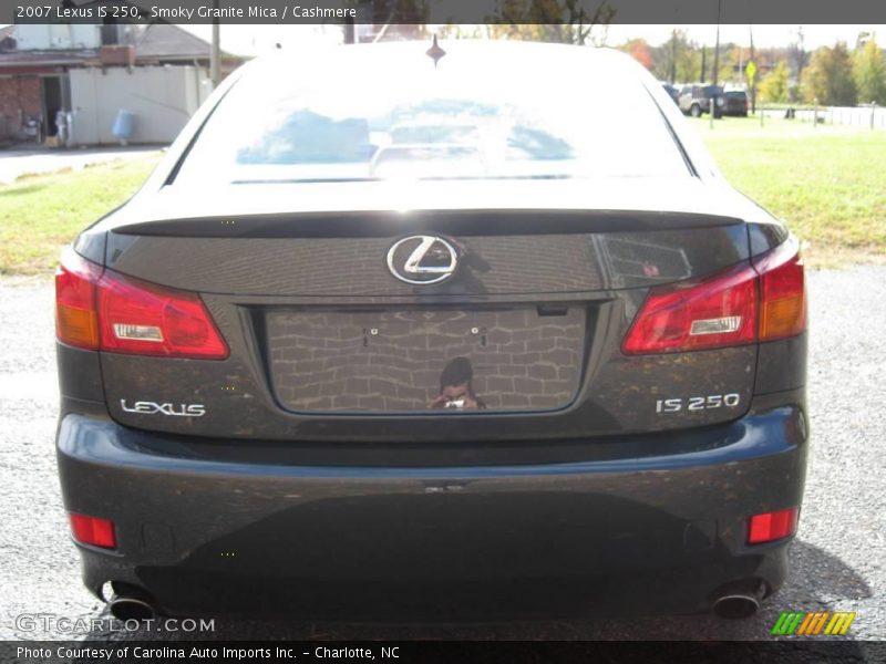 Smoky Granite Mica / Cashmere 2007 Lexus IS 250