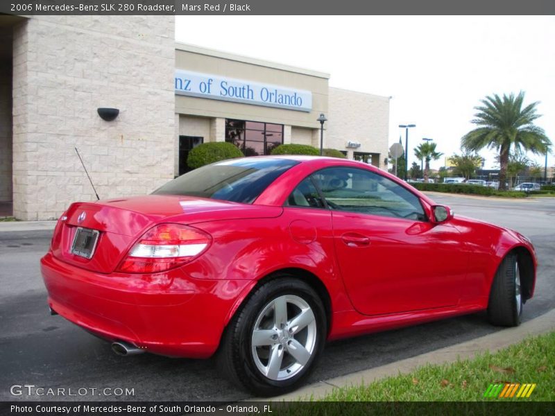 Mars Red / Black 2006 Mercedes-Benz SLK 280 Roadster