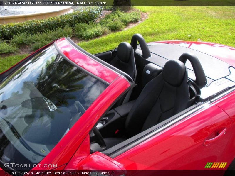 Mars Red / Black 2006 Mercedes-Benz SLK 280 Roadster