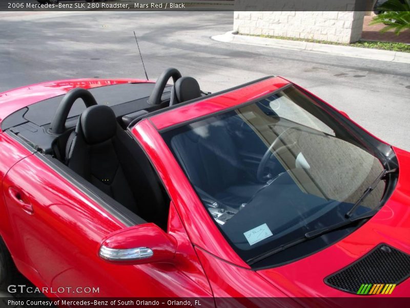 Mars Red / Black 2006 Mercedes-Benz SLK 280 Roadster