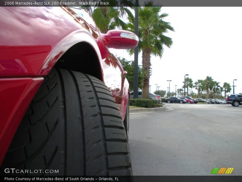 Mars Red / Black 2006 Mercedes-Benz SLK 280 Roadster