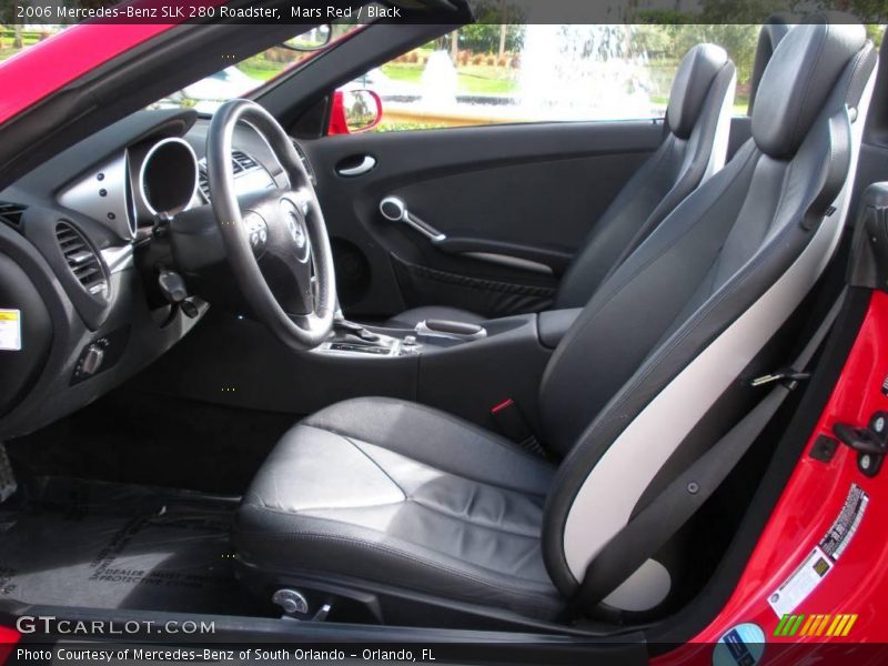 Mars Red / Black 2006 Mercedes-Benz SLK 280 Roadster