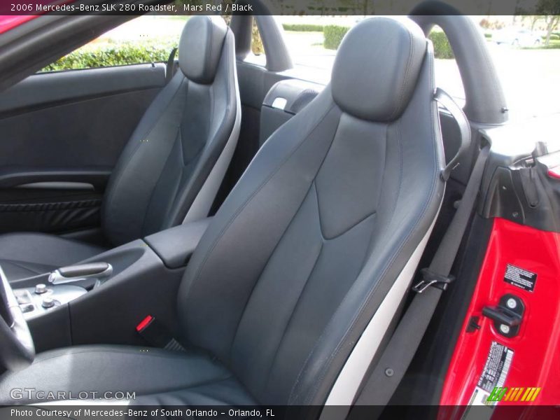 Mars Red / Black 2006 Mercedes-Benz SLK 280 Roadster