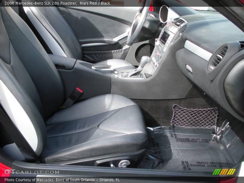 Mars Red / Black 2006 Mercedes-Benz SLK 280 Roadster