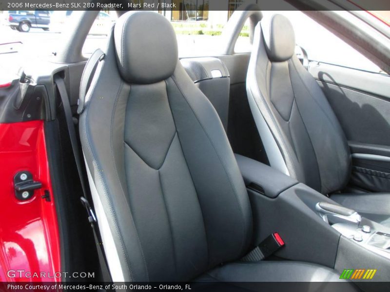 Mars Red / Black 2006 Mercedes-Benz SLK 280 Roadster
