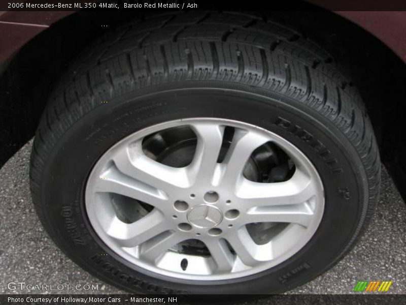 Barolo Red Metallic / Ash 2006 Mercedes-Benz ML 350 4Matic