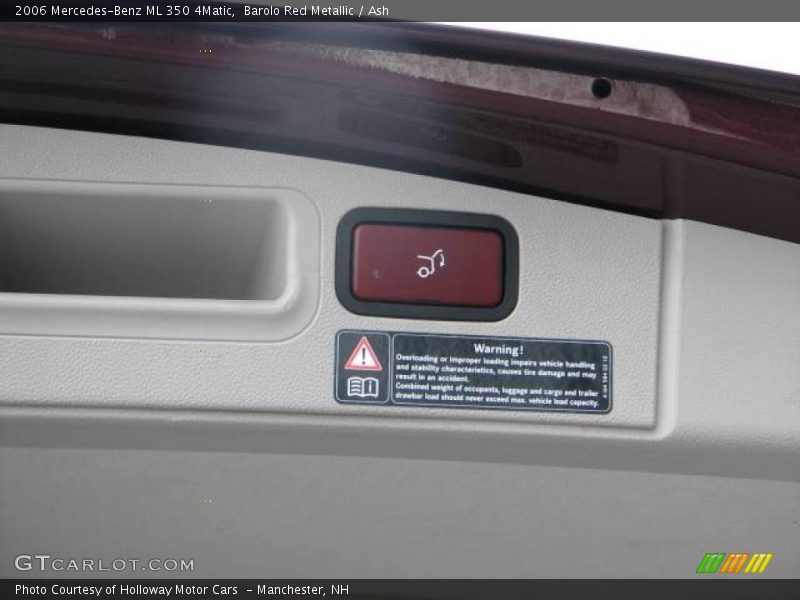 Barolo Red Metallic / Ash 2006 Mercedes-Benz ML 350 4Matic