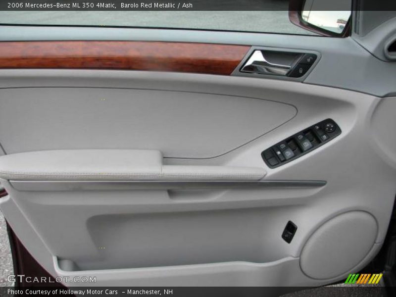 Barolo Red Metallic / Ash 2006 Mercedes-Benz ML 350 4Matic