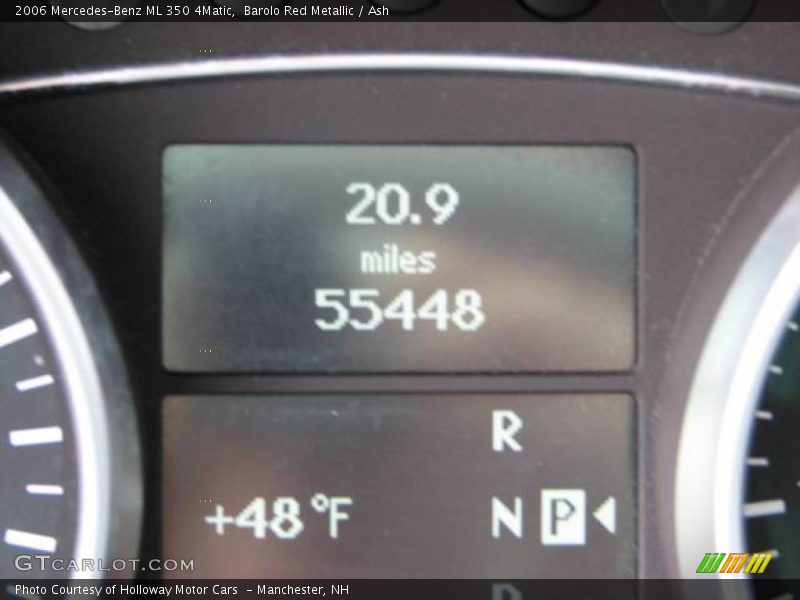 Barolo Red Metallic / Ash 2006 Mercedes-Benz ML 350 4Matic