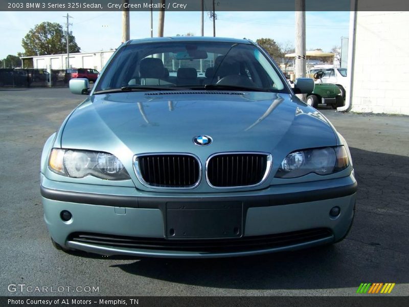 Grey Green Metallic / Grey 2003 BMW 3 Series 325i Sedan