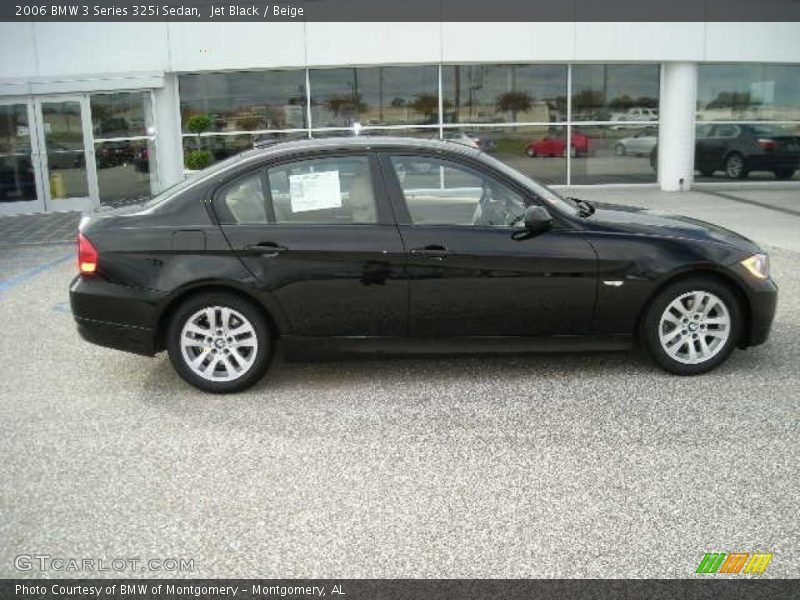 Jet Black / Beige 2006 BMW 3 Series 325i Sedan
