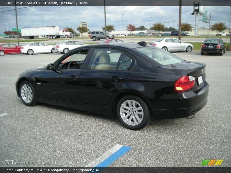 Jet Black / Beige 2006 BMW 3 Series 325i Sedan