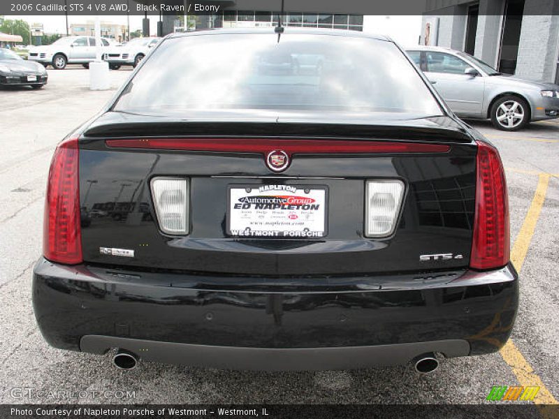 Black Raven / Ebony 2006 Cadillac STS 4 V8 AWD